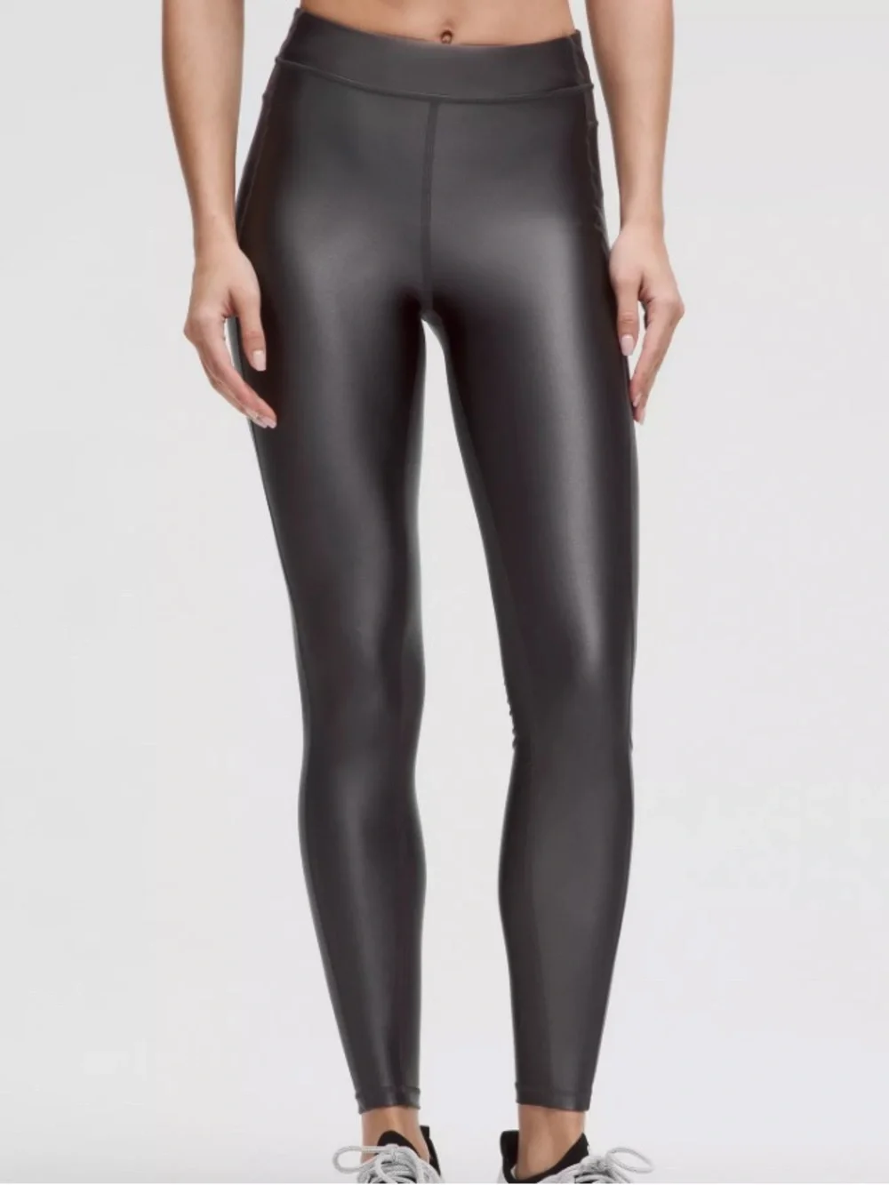 lululemon athletica Navy Blue Satin Shine High-Rise Tight